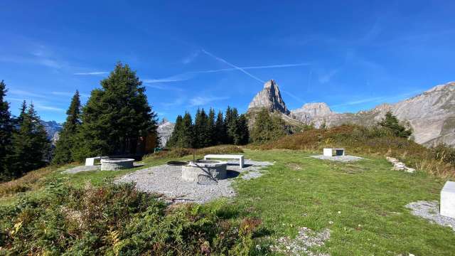 Feuerstelle Chnügrat