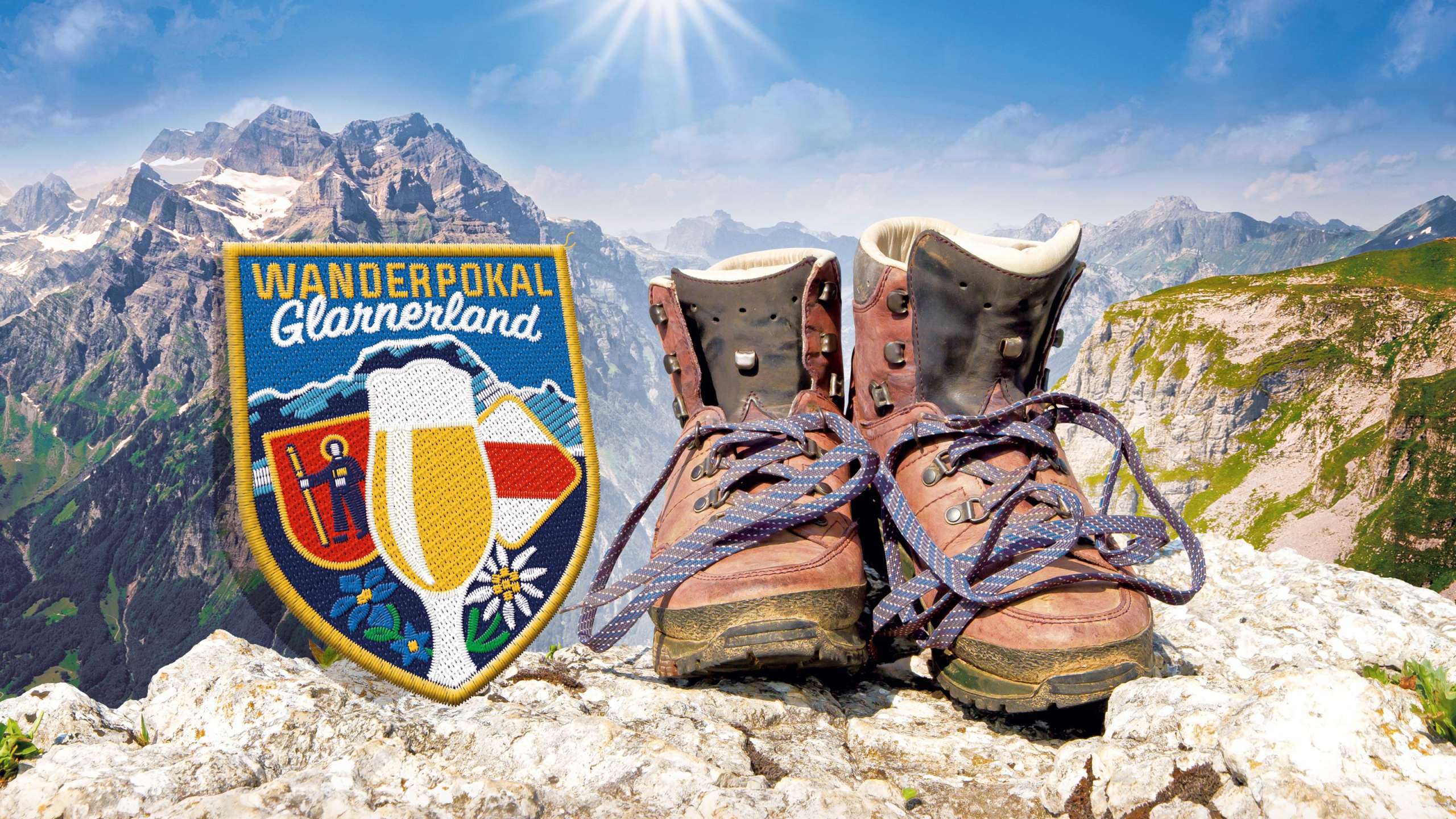 Mit dem Wanderpokal Glarnerland ganz nah ans Martinsloch