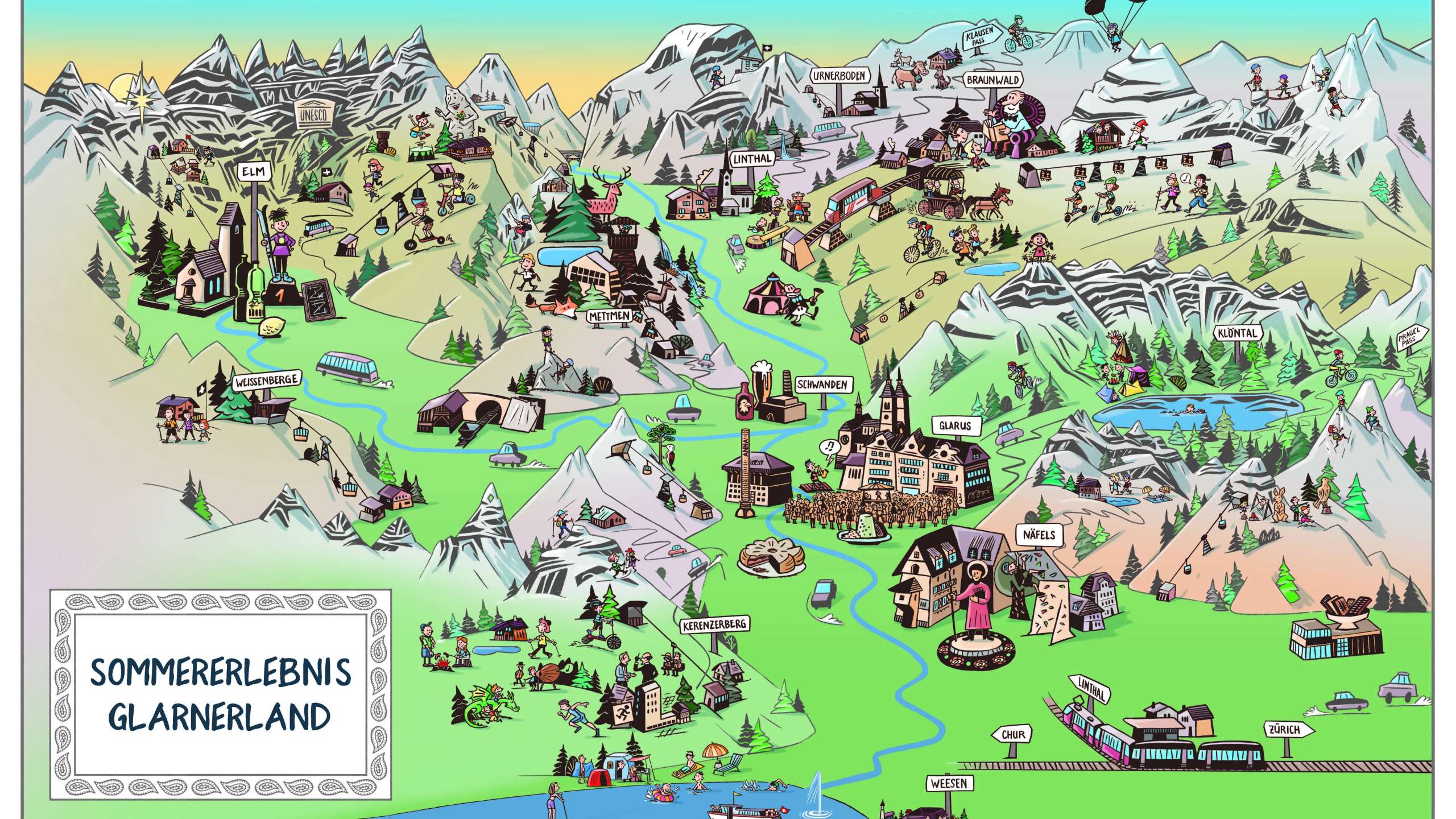 Sommererlebnis Glarnerland