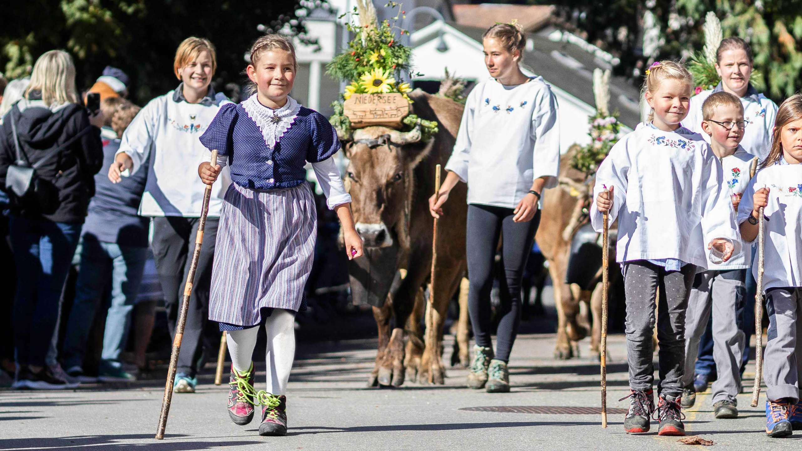 Alpabzüge 2022 an drei Standorten