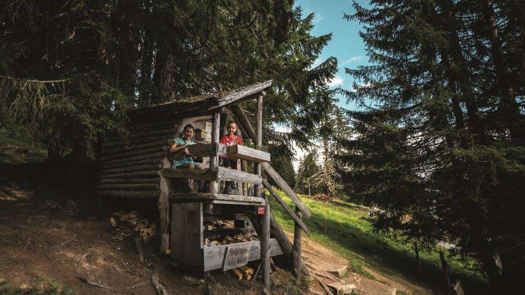 Feuerstelle Rindenhüttli