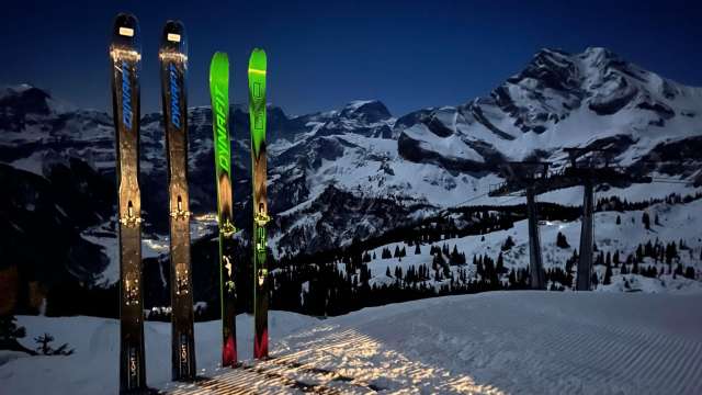 Tourenski am Freitagabend