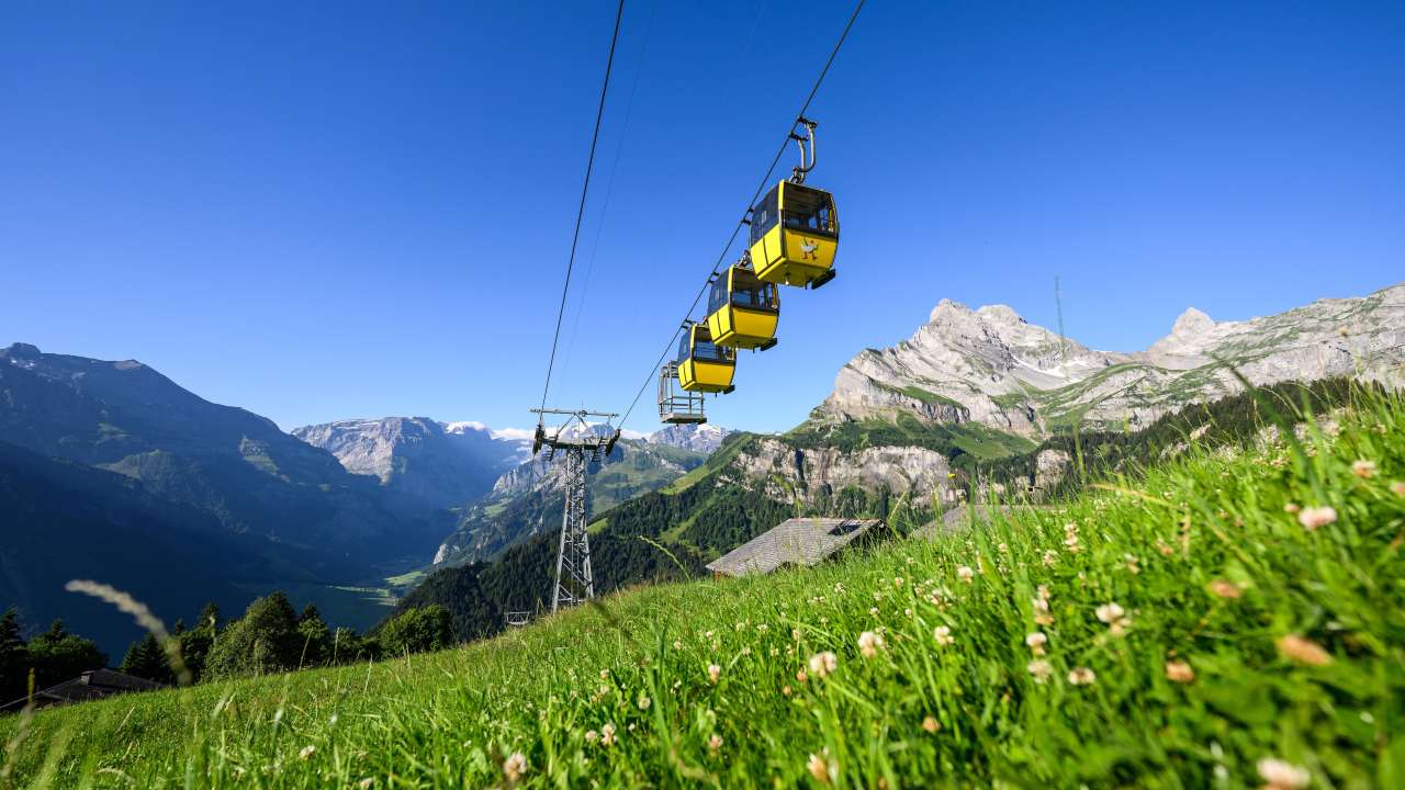 Gondelbahn Hüttenberg – Grotzenbüel, Sportbahnen Braunwald