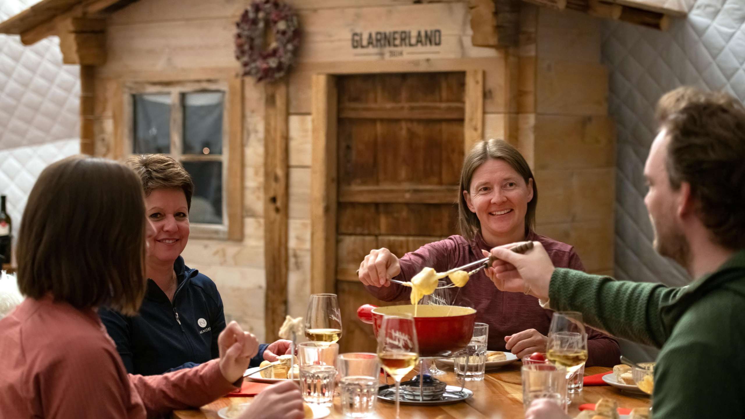 Chäscamp Grotzenbüel, Braunwald (Winter)