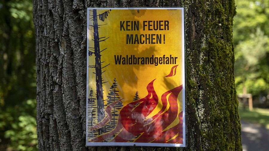 Waldbrandgefahr im Kanton Glarus ist sehr gross