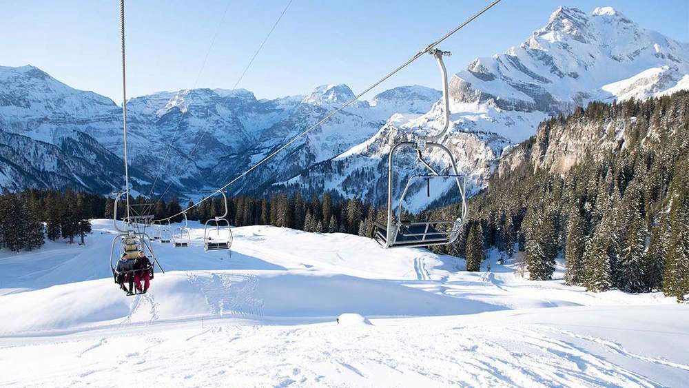 Sesselbahn Grotzenbüel - Seblengrat, Braunwald