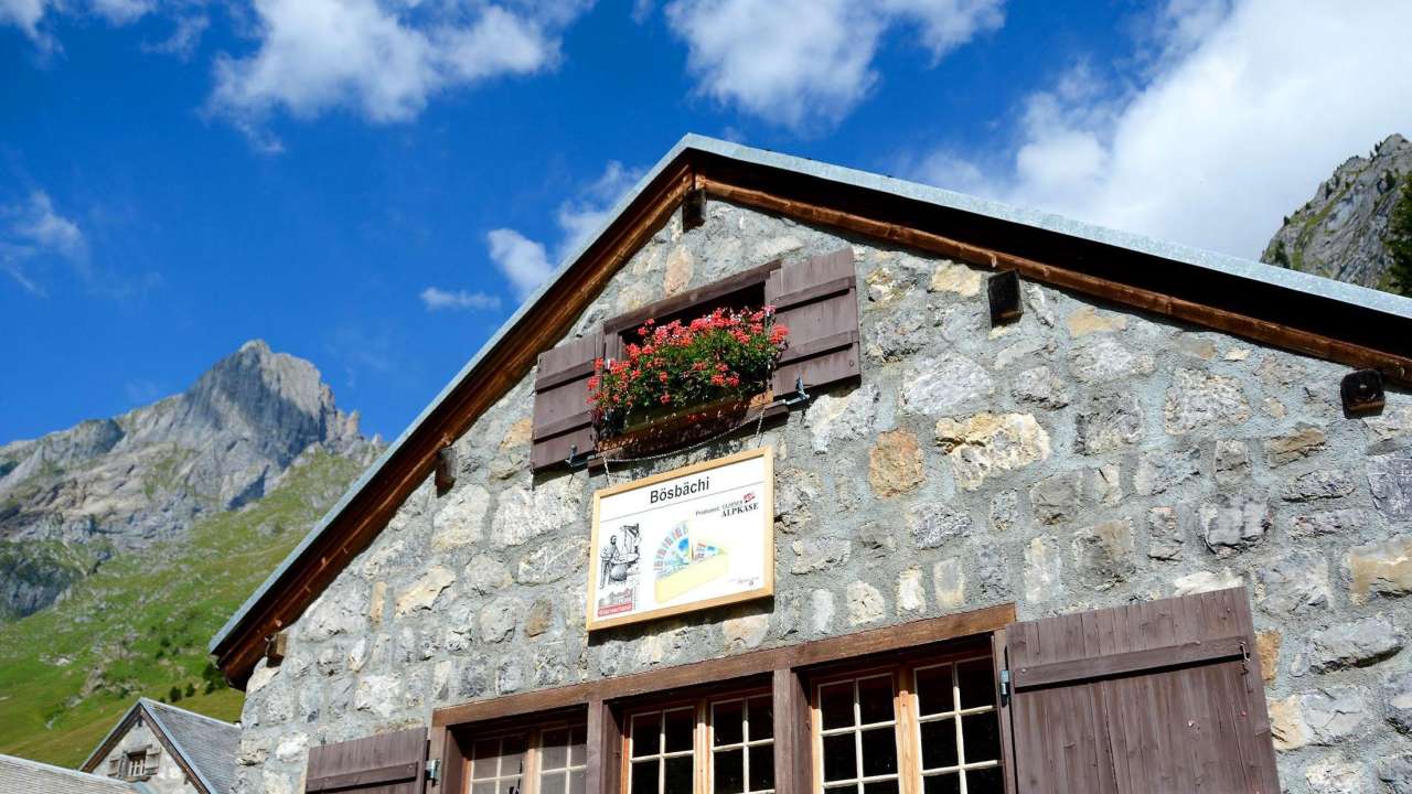 Übernachten auf der Alp Bösbächi