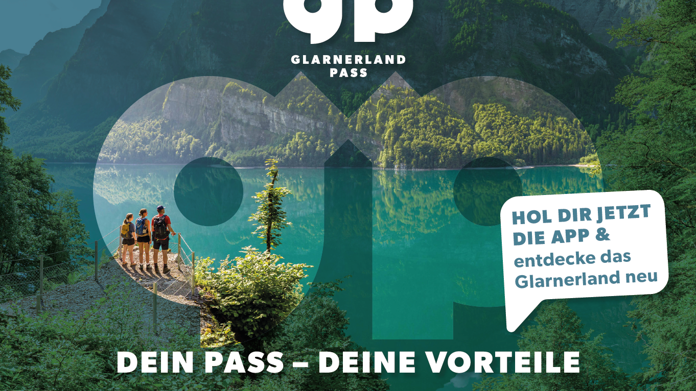 GlarnerlandPass - Jetzt profitieren alle! App mit Vorteilen für Einheimische und Gäste